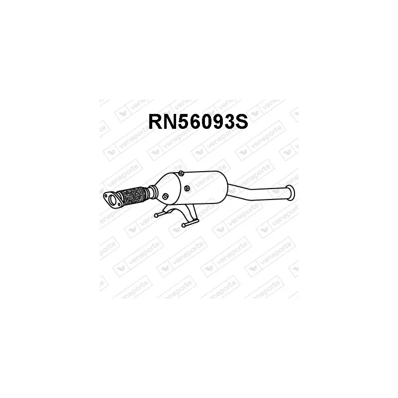 Filtre à particules / à suie, échappement VENEPORTE RN56093S