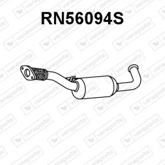 Filtre à particules / à suie, échappement VENEPORTE RN56094S