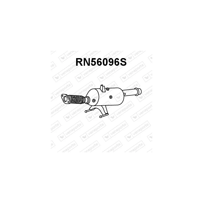 Filtre à particules / à suie, échappement VENEPORTE RN56096S