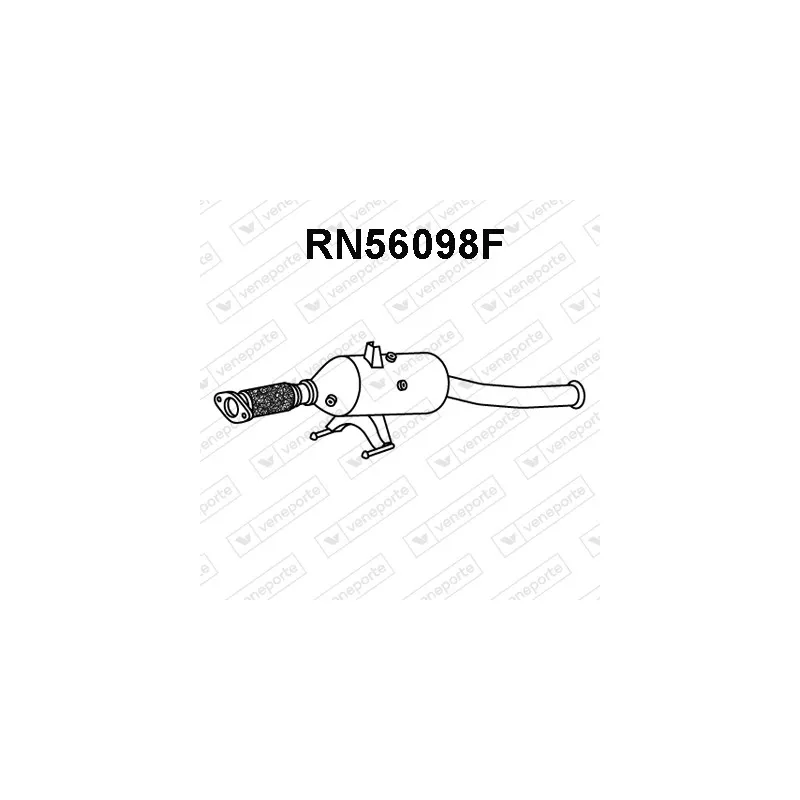 Filtre à particules / à suie, échappement VENEPORTE RN56098F
