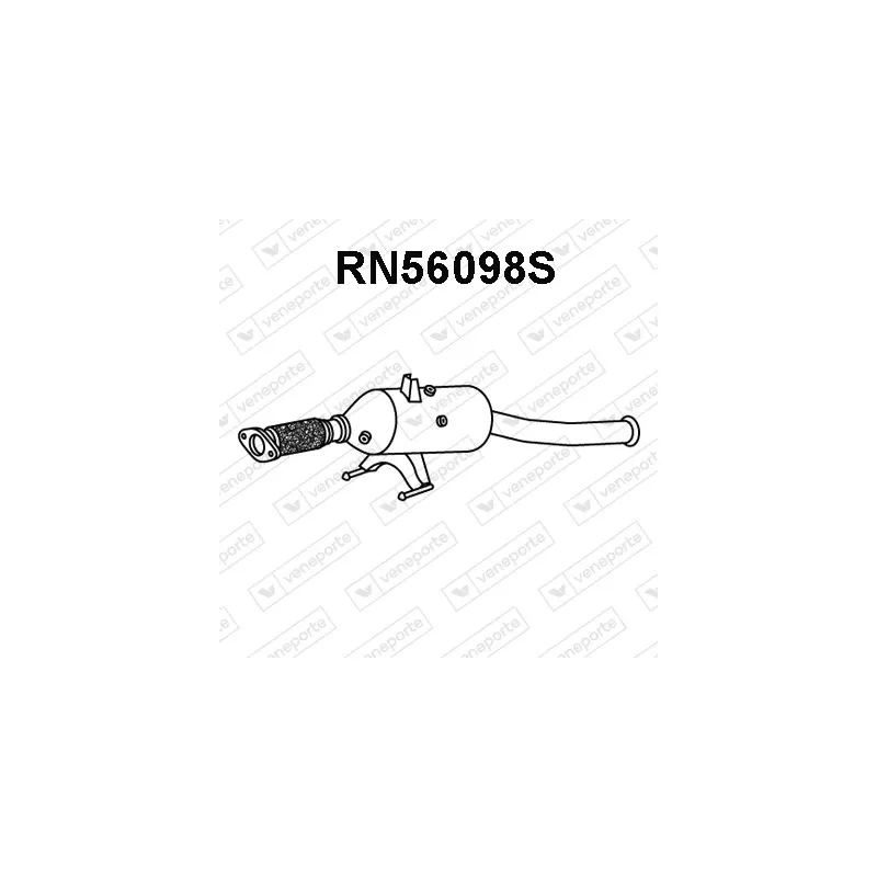 Filtre à particules / à suie, échappement VENEPORTE RN56098S
