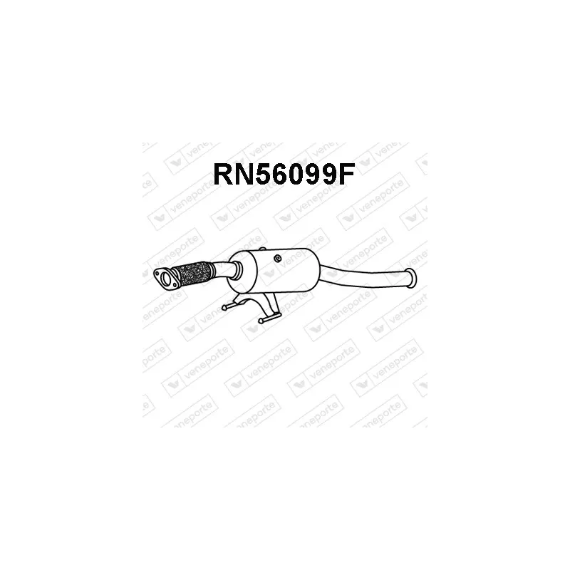 Filtre à particules / à suie, échappement VENEPORTE RN56099F