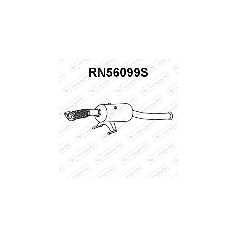 Filtre à particules / à suie, échappement VENEPORTE RN56099S