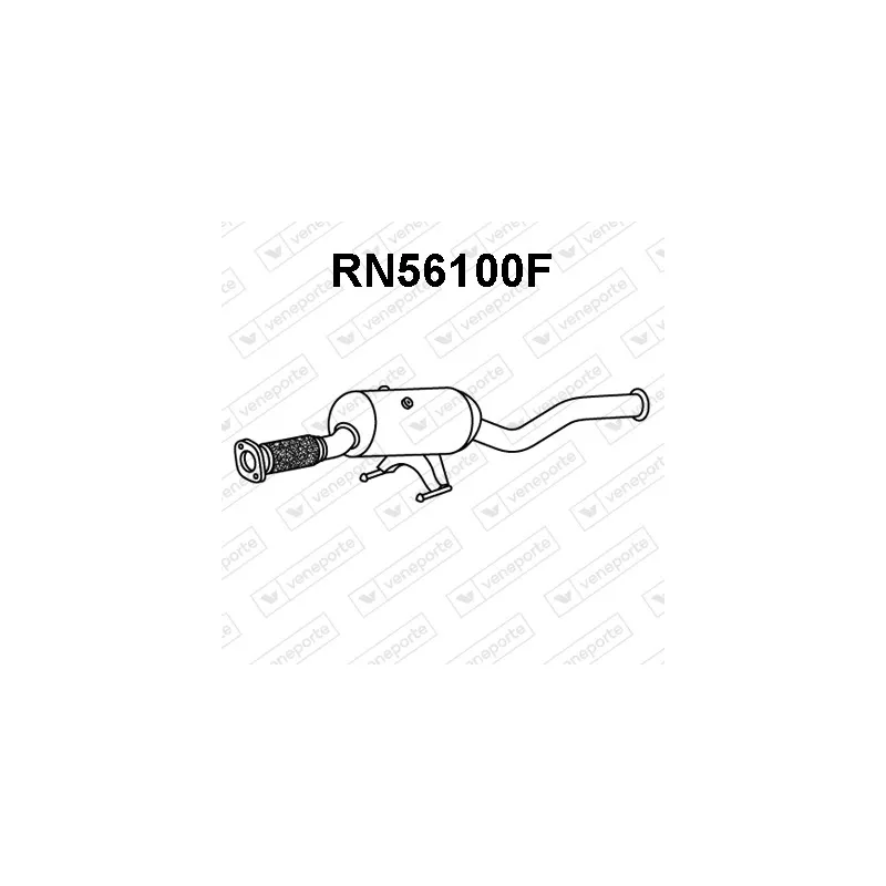 Filtre à particules / à suie, échappement VENEPORTE RN56100F
