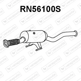 Filtre à particules / à suie, échappement VENEPORTE RN56100S