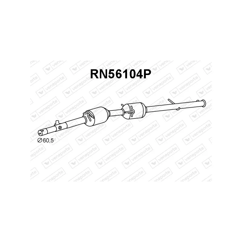 Catalyseur SCR VENEPORTE RN56104P