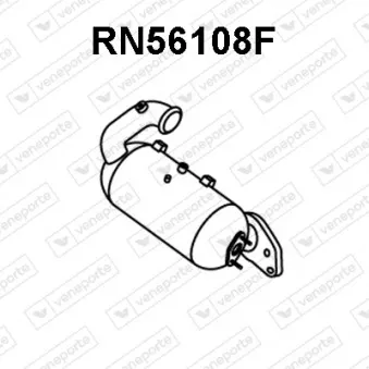 Filtre à particules / à suie, échappement VENEPORTE RN56108F