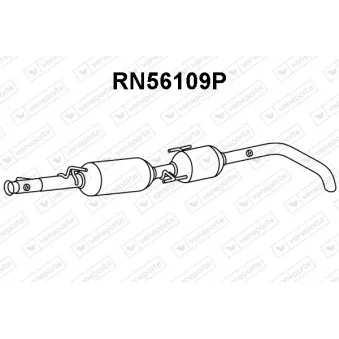 Catalyseur SCR VENEPORTE RN56109P