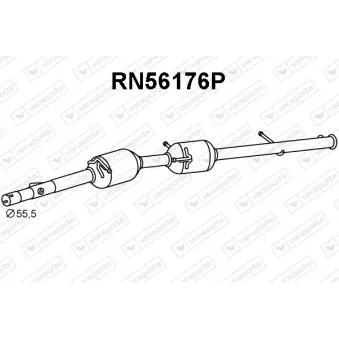 Catalyseur SCR VENEPORTE RN56176P