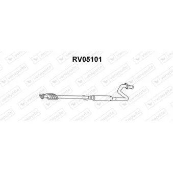 Silencieux central VENEPORTE