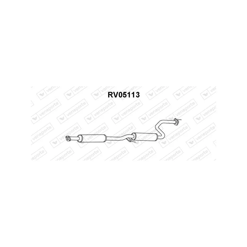 Silencieux central VENEPORTE RV05113