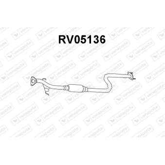 Silencieux central VENEPORTE