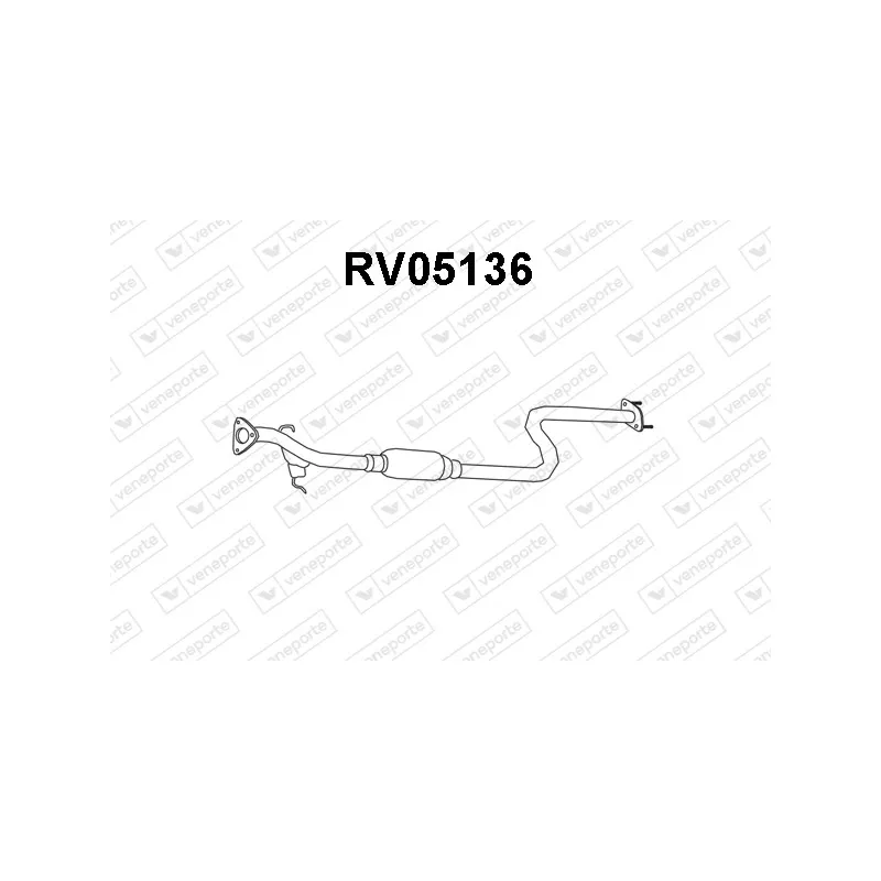 Silencieux central VENEPORTE RV05136