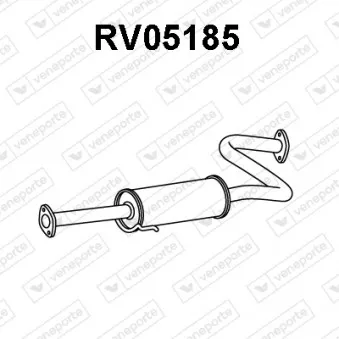 Silencieux avant VENEPORTE RV05185