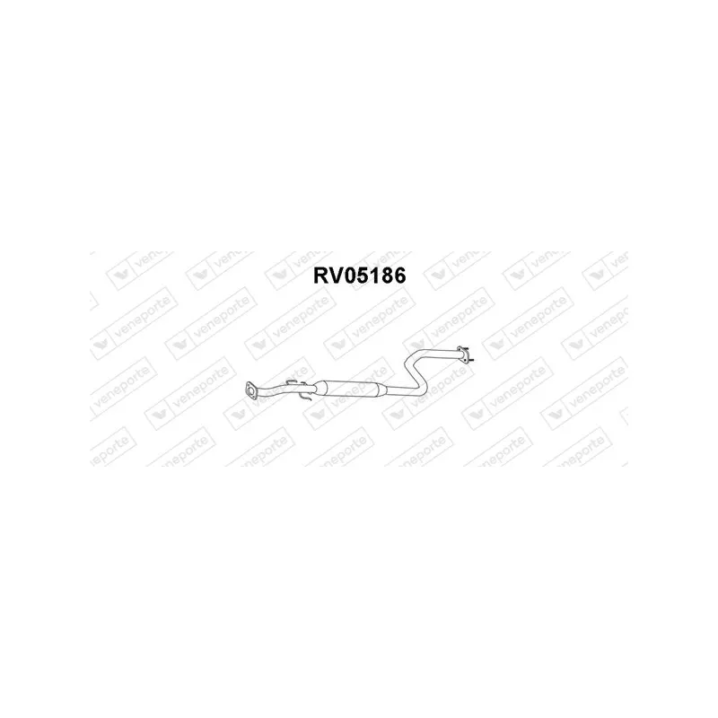 Silencieux central VENEPORTE RV05186