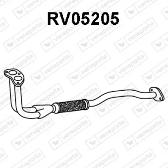 Tuyau d'échappement VENEPORTE RV05205