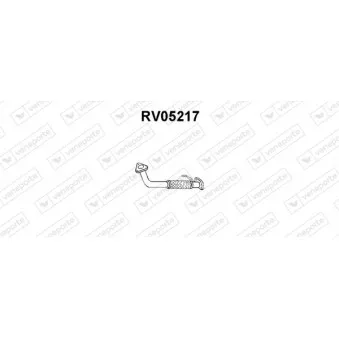 Tuyau d'échappement VENEPORTE