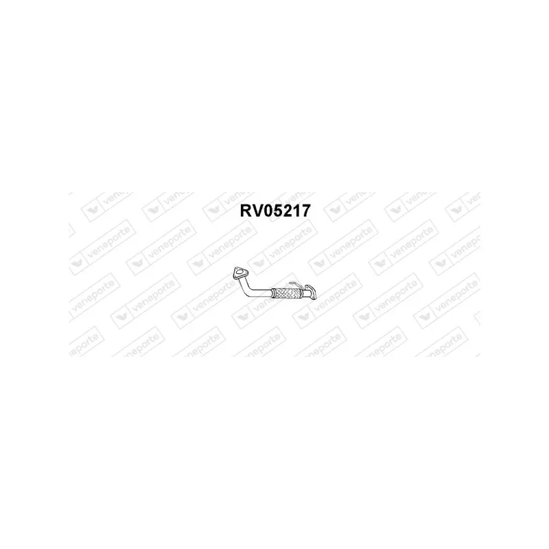 Tuyau d'échappement VENEPORTE RV05217