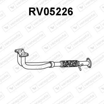 Tuyau d'échappement VENEPORTE RV05226