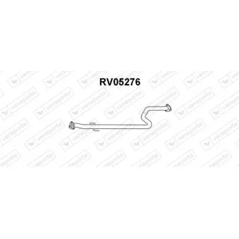 Tuyau d'échappement VENEPORTE RV05276