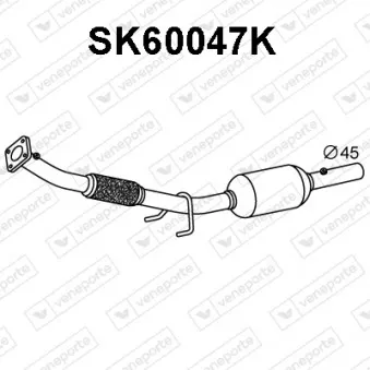 Catalyseur VENEPORTE SK60047K