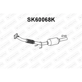 Catalyseur VENEPORTE SK60068K