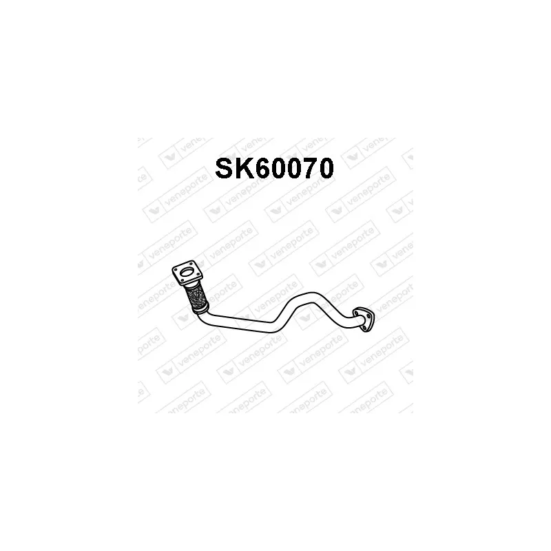Tuyau d'échappement VENEPORTE SK60070