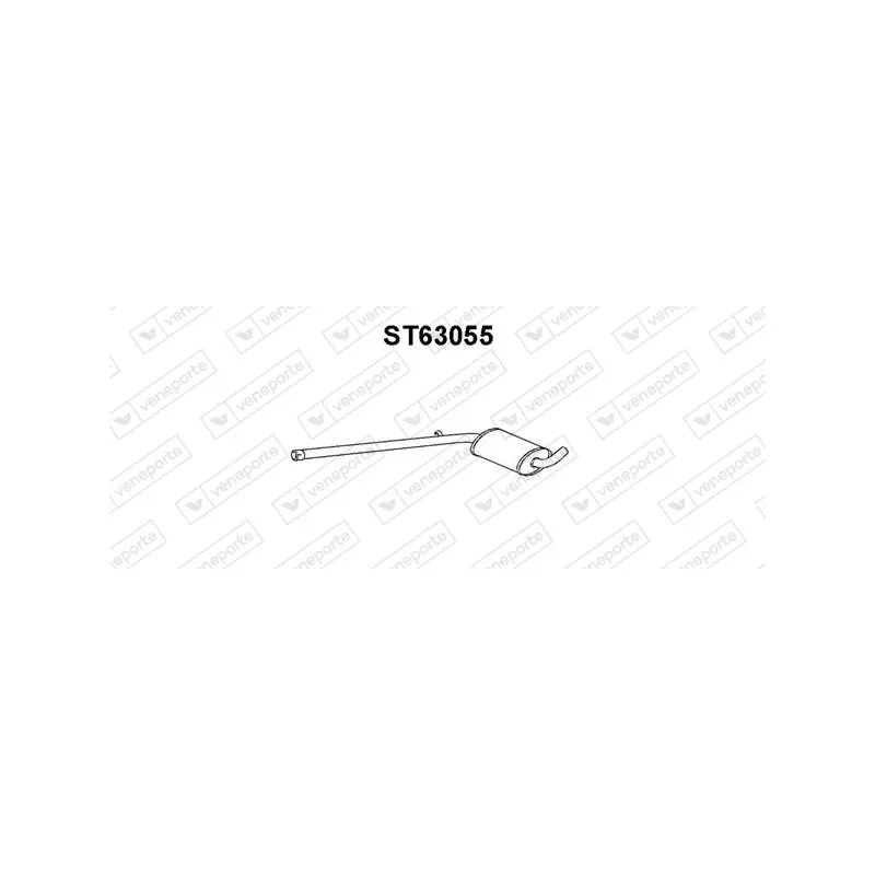 Silencieux central VENEPORTE ST63055