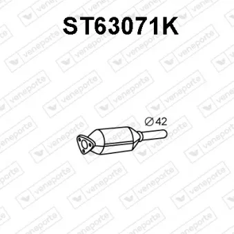 Catalyseur VENEPORTE ST63071K