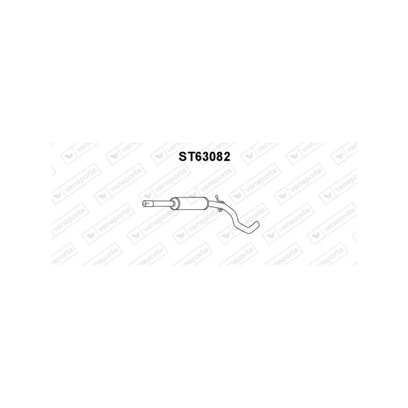 Silencieux central VENEPORTE ST63082
