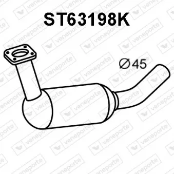 Catalyseur VENEPORTE ST63198K