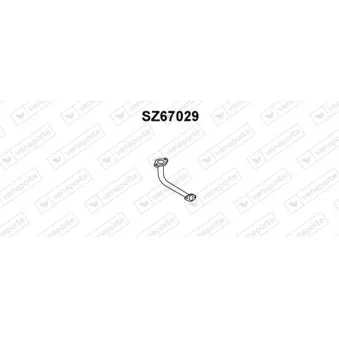 Tuyau d'échappement VENEPORTE