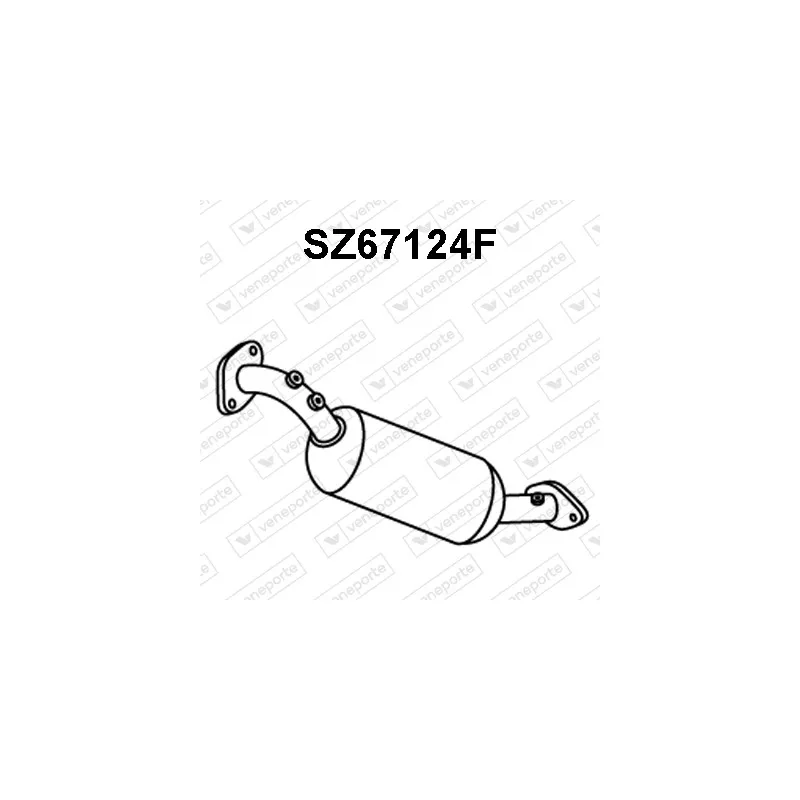 Filtre à particules / à suie, échappement VENEPORTE SZ67124F