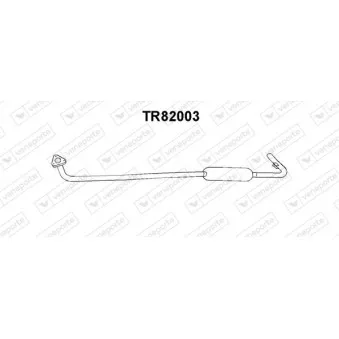 Silencieux avant VENEPORTE TR82003
