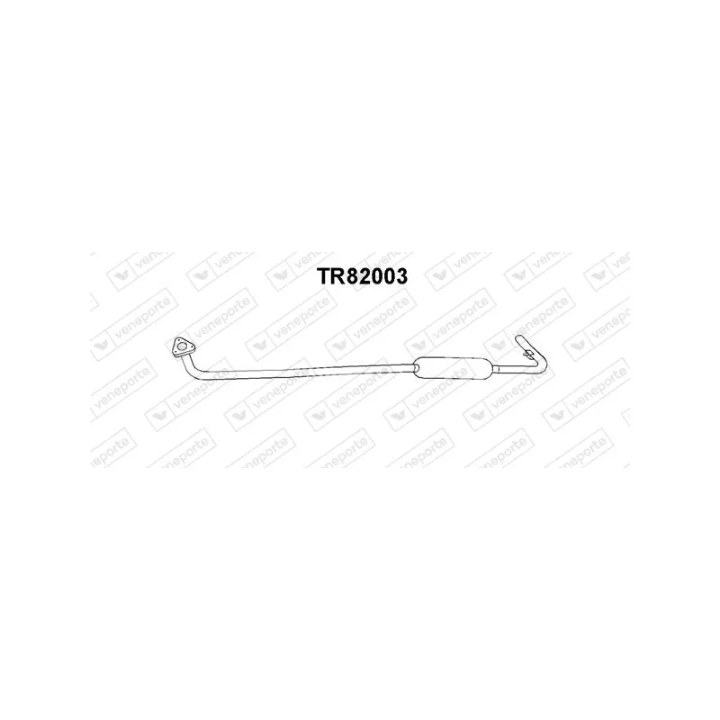 Silencieux avant VENEPORTE TR82003