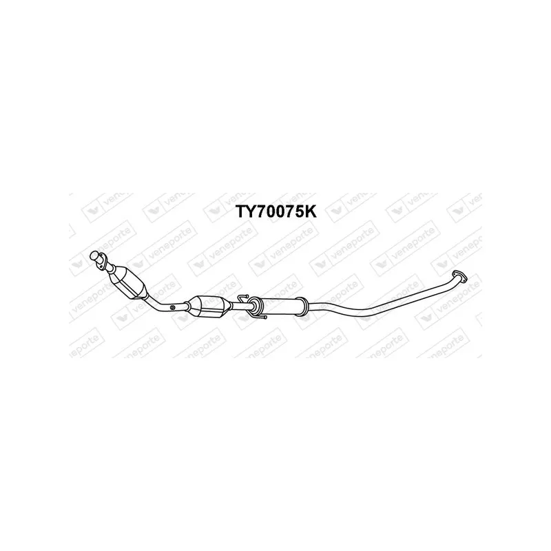 Catalyseur VENEPORTE TY70075K