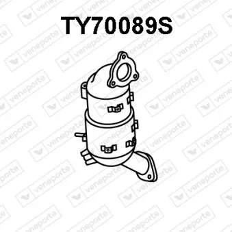 Filtre à particules / à suie, échappement VENEPORTE TY70089S