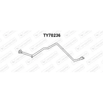 Tuyau d'échappement VENEPORTE