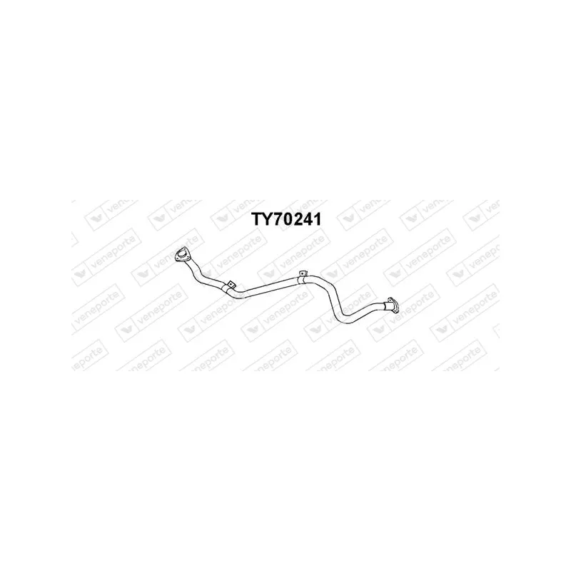 Tuyau d'échappement VENEPORTE TY70241