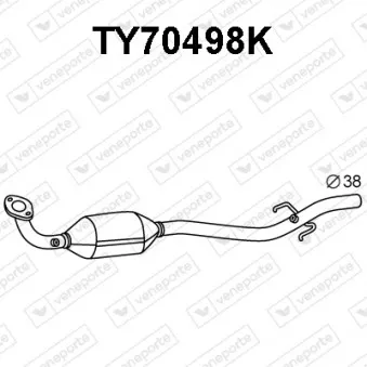 Catalyseur VENEPORTE TY70498K
