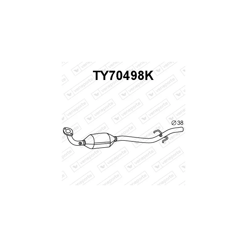 Catalyseur VENEPORTE TY70498K