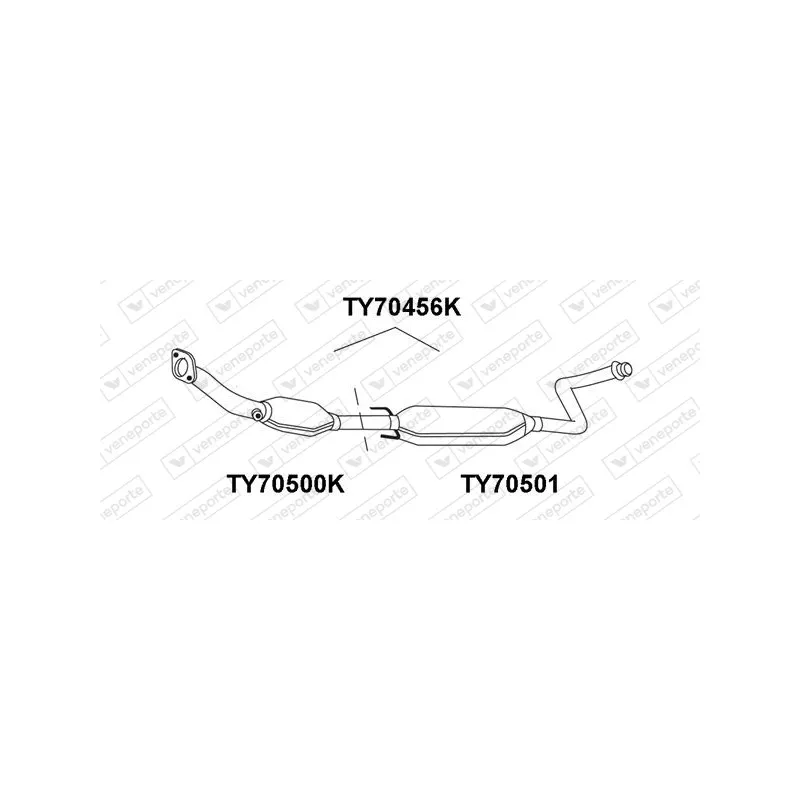 Catalyseur VENEPORTE TY70500K