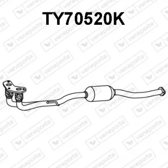 Catalyseur VENEPORTE TY70520K