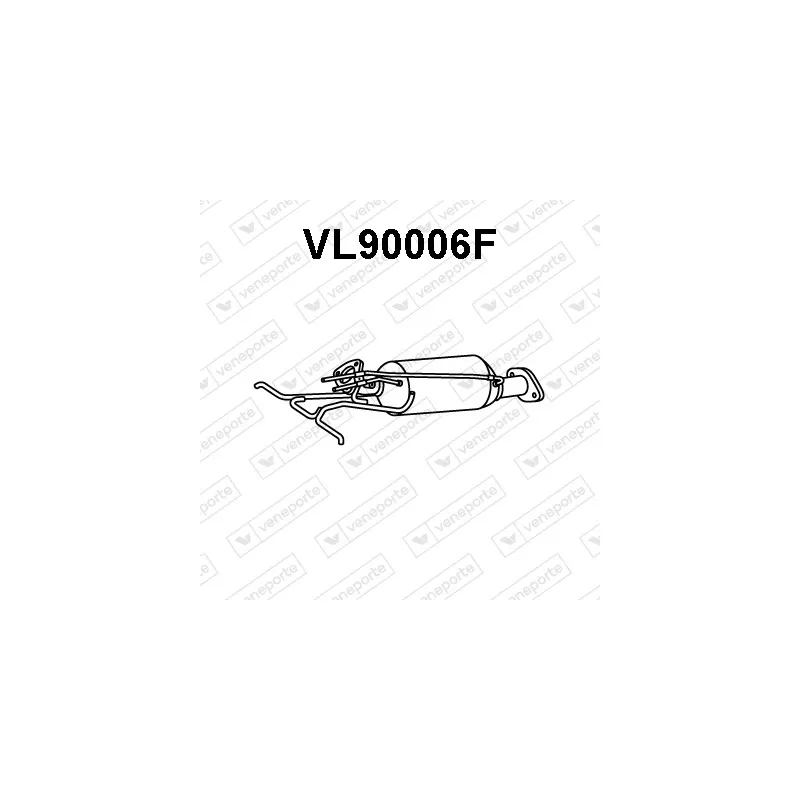 Filtre à particules / à suie, échappement VENEPORTE VL90006F