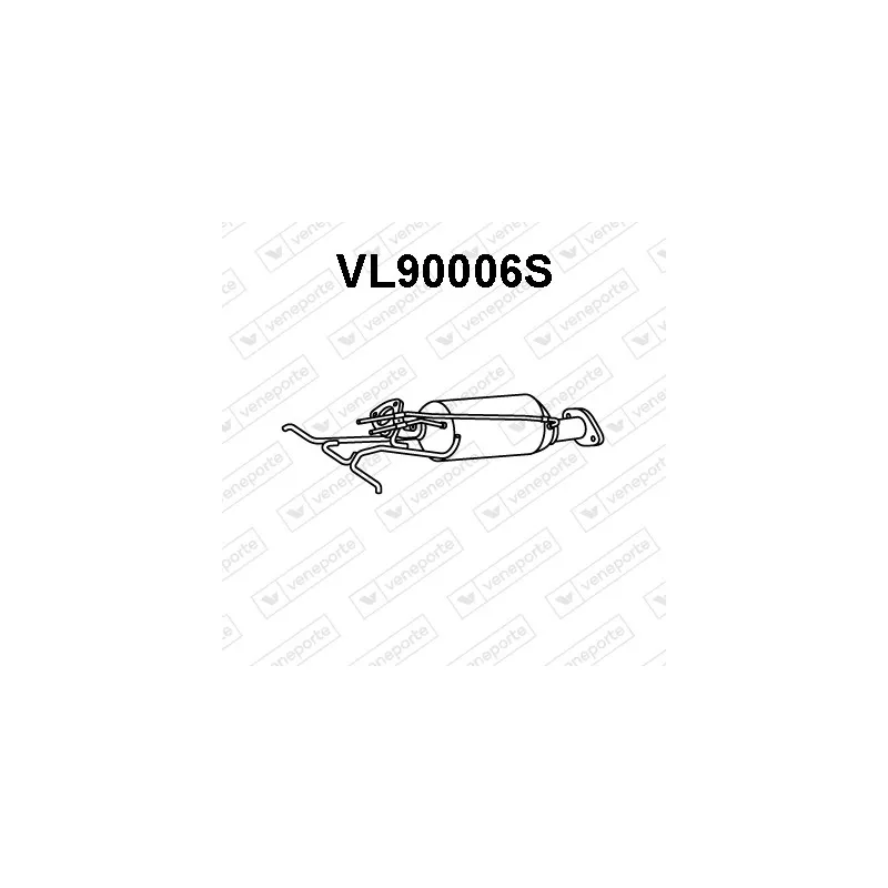 Filtre à particules / à suie, échappement VENEPORTE VL90006S