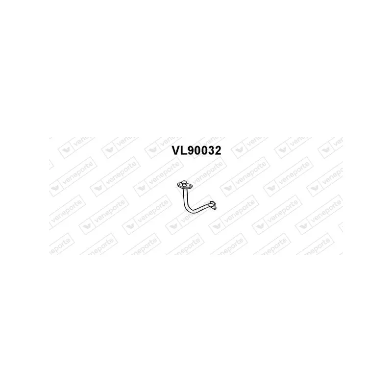 Tuyau d'échappement VENEPORTE VL90032