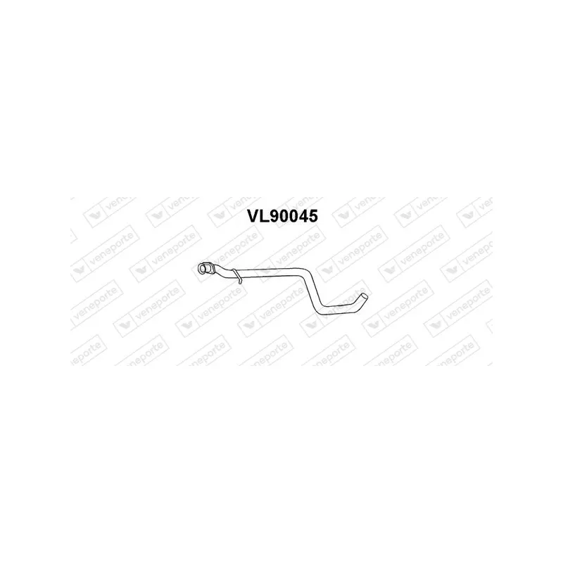 Tuyau d'échappement VENEPORTE VL90045