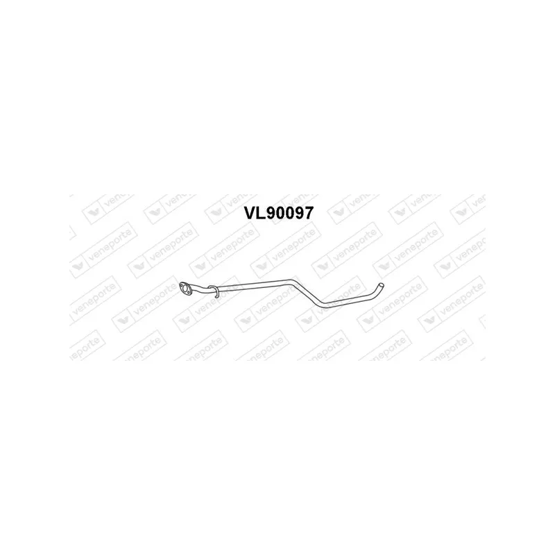 Tuyau d'échappement VENEPORTE VL90097