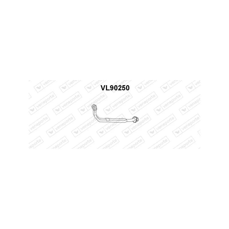 Tuyau d'échappement VENEPORTE VL90250