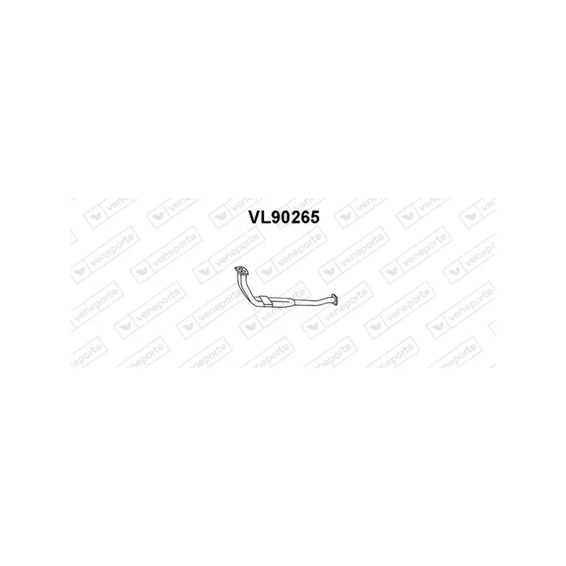 Tuyau d'échappement VENEPORTE VL90265